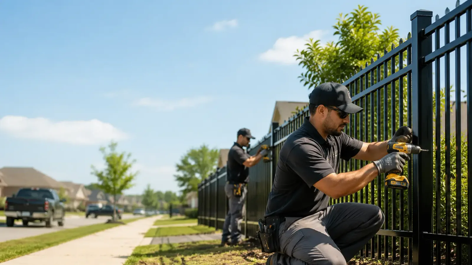 Metal Fence Installation in Haslet, TX
